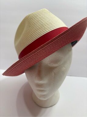 Vintage Dobbs Madison Milan Straw Fedora